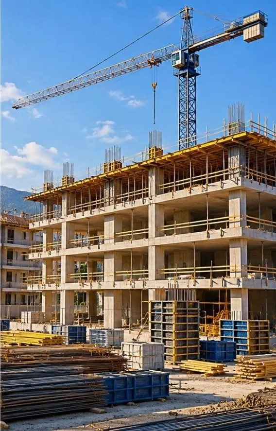 İnşaat ve yapı uygulamasını gösteren temsili görsel