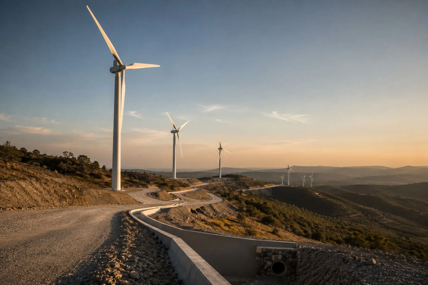 Enerji altyapısı ve RES sahası