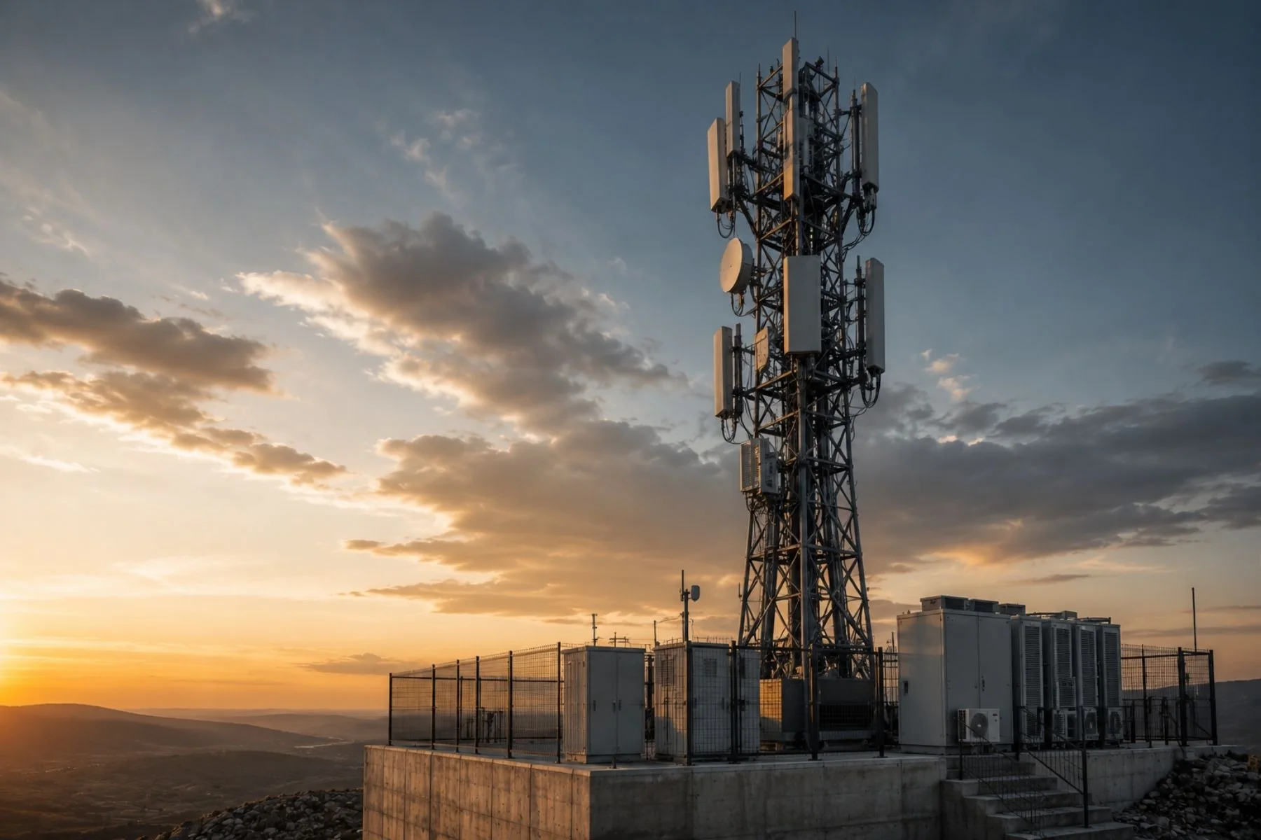 Telekomünikasyon baz istasyonu altyapısı