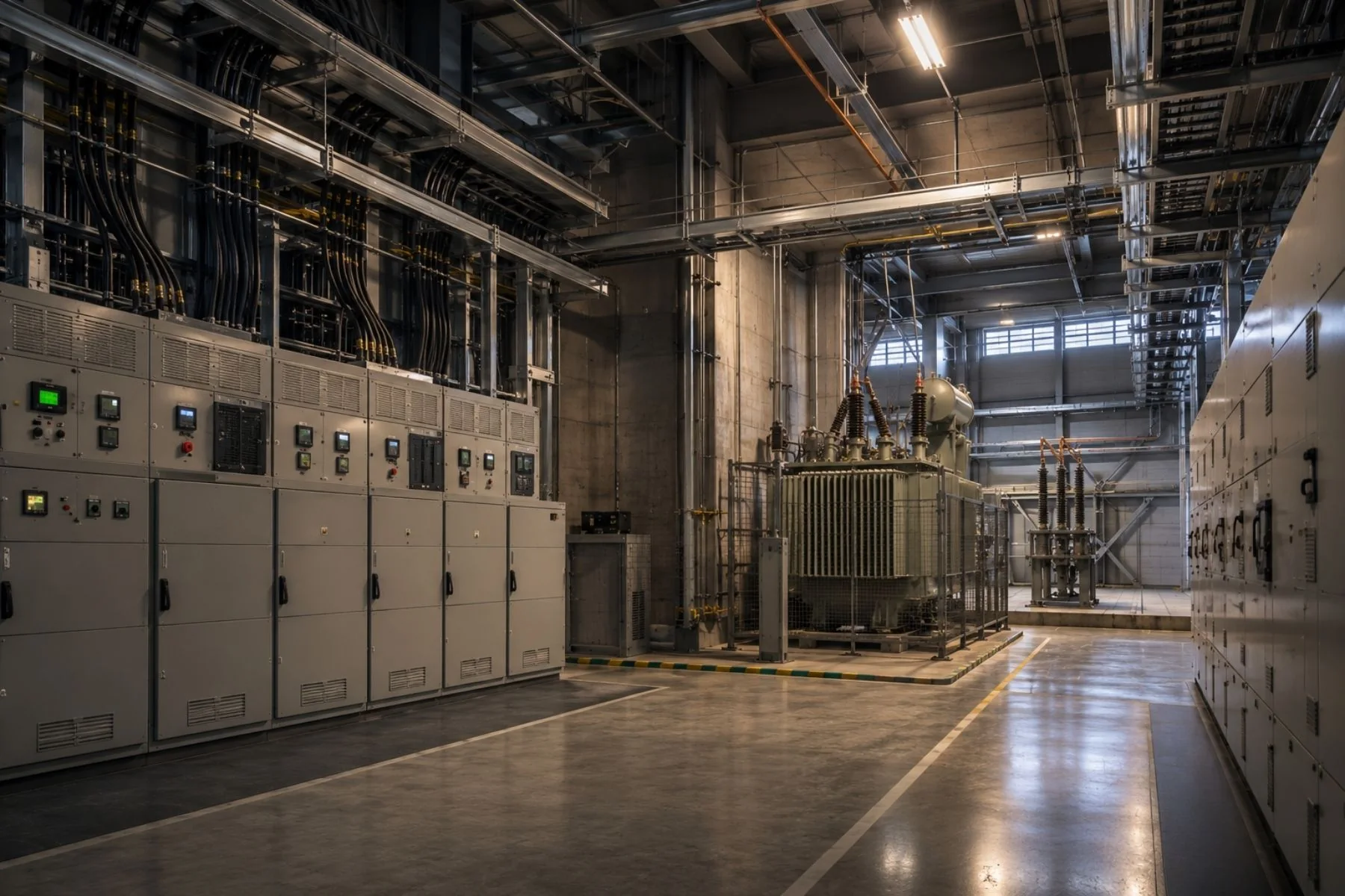 Yüksek ve alçak gerilim elektrik sistemleri