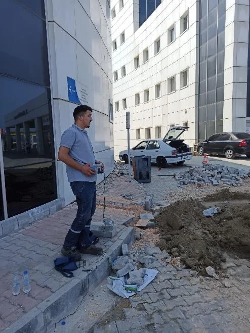 Krallar Group KUŞADASI DEVLET HASTANESİ saha uygulaması 1