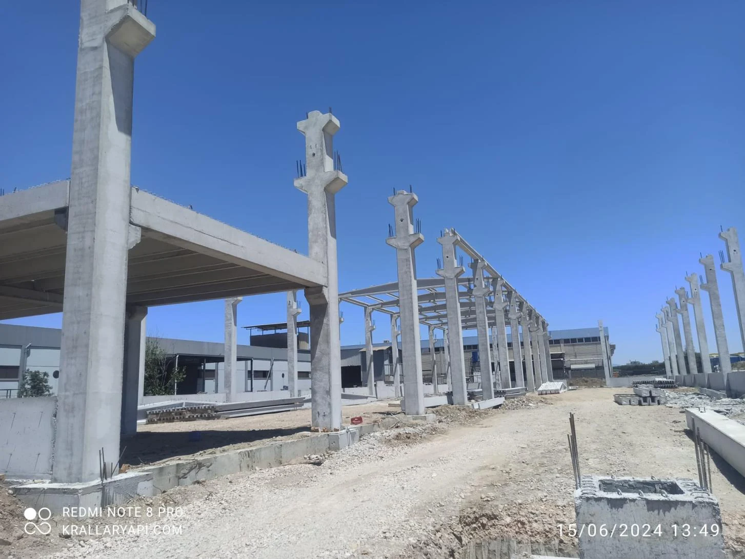 Krallar Group MURADİYE OSB saha uygulaması 1