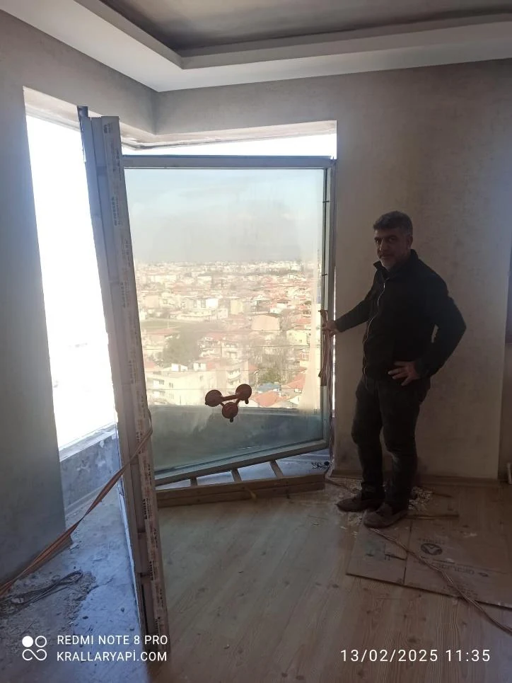 Krallar Group SİLİKON CAM DIŞ CEPHE saha uygulaması 1