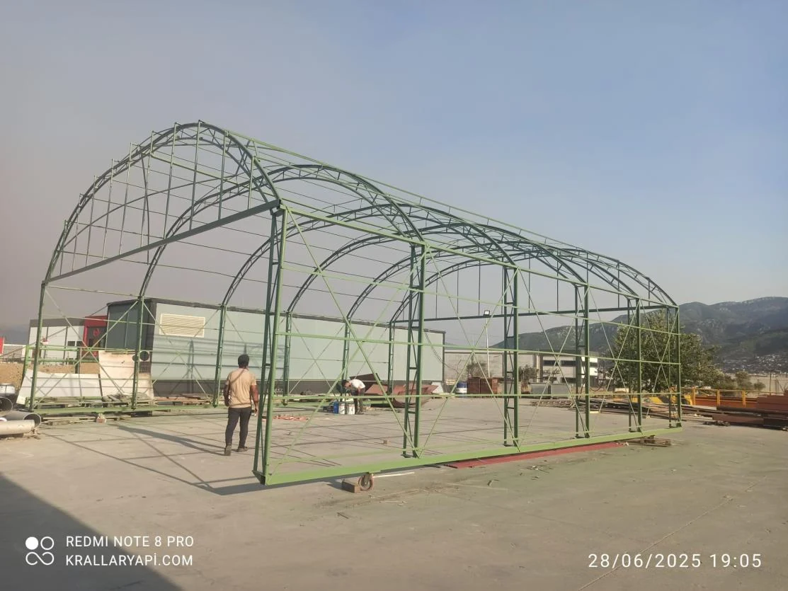 Krallar Group TRASTEEL saha uygulaması 1