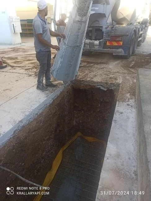 Krallar Group TRASTEEL saha uygulaması 4