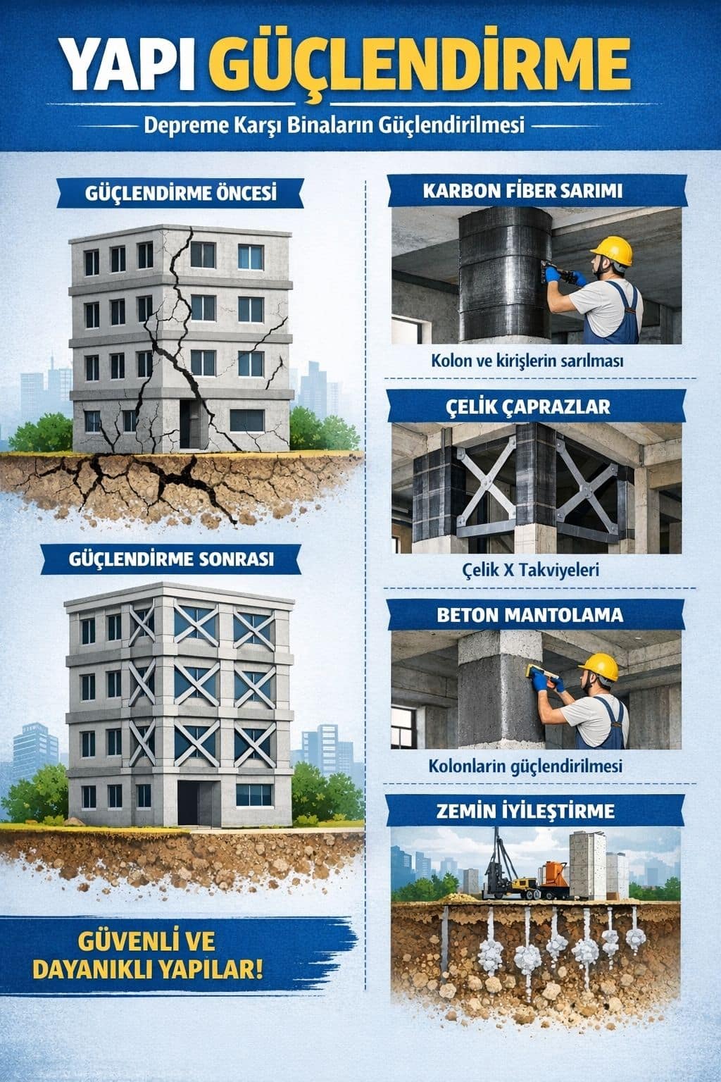 Yapı güçlendirme uygulaması